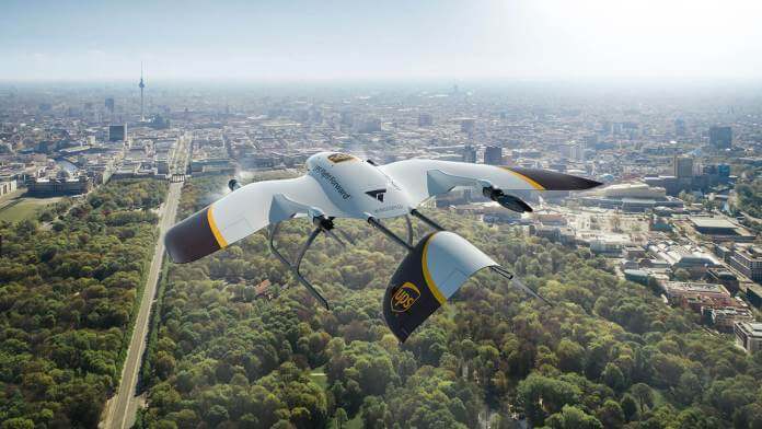 UPS Wingcopter delivery drone